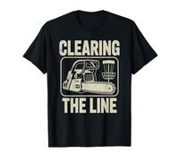 Disc Golf Clearing The Line Tronçonneuse Disc Golf Player T-Shirt