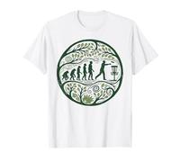 Disc Golf Evolution Panier à Disque Volant Amusant pour Golfeur T-Shirt