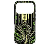 Disc Golf Forest Course Wilderness Golfeur Coucher de Soleil Coque pour iPhone 17 Pro