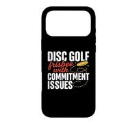 Disc Golf Frisbee with Engagement Issues Funny Player Sport Coque pour iPhone 17 Pro Max