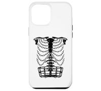 Disc Golf Frolf Chaînes de Panier de Golfeur Ribcage Squelette Coque pour iPhone 12 Pro Max