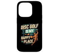 Disc Golf is My Happy Place Player Coque pour iPhone 14 Pro
