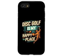 Disc Golf is My Happy Place Player Coque pour iPhone SE (2020) / 7/8
