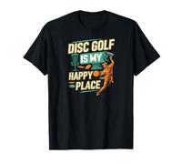 Disc Golf is My Happy Place Player T-Shirt