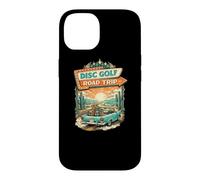 Disc Golf Road Trip Vintage Frolf Voyage Cadeau Tee Rétro Coque pour iPhone 14