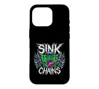 Disc Golf Sink Chains Radical Retro Basket Player Coque pour iPhone 16 Pro