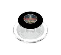 Disc Golf Starter Set UFO Désert Rétro Vintage Motif PopSockets PopGrip pour MagSafe