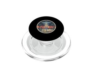 Disc Golf Starter Set UFO Désert Rétro Vintage Motif PopSockets PopGrip pour MagSafe
