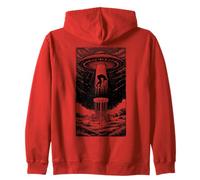 Disc Golf UFO Soucoupe volante drôle extraterrestre panier Sweat à Capuche