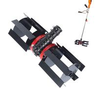 Disc Harrow, charrue pour tondeuse à gazon | Charrue Harrow à disque dur lourd,Scarifiers de pelouse résistant à l'érosion roue de lancer pour jardin ferme terrain de verger tracteur de sol