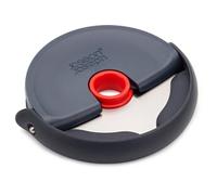 Joseph Joseph – Coupe-pizza Disc – Lame inox, compacte, facile à nettoyer – Gris/rouge