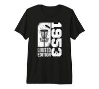 DiscGolf Disc-Golf-Joueur Anniversaire né en 1953 Disc-Golf T-Shirt Haut de Gamme