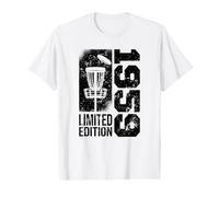 DiscGolf Disc-Golf-Joueur Anniversaire né en 1959 Disc-Golf T-Shirt Graphique avec Valeur