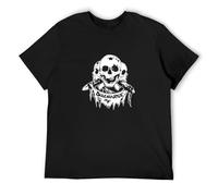 Discharge Triple Skull Shirt T Shirt Punk Band Men T-Shirt Custom Made Top Tee Black S