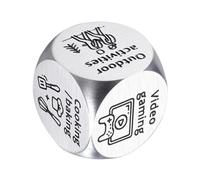 Discimateur Dice - jeu de dés drôle, ensemble de dés Love | Game de couples de 0,63 pouces pour la nuit, cadeau unique pour lui | Jouet de divertissement avec humour, outil de jeu pour les célébration