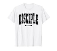 Disciple du Christ - Faith Believer College Varsity T-Shirt
