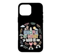 Disciple du Christ Joli Verset biblique Affirmations chrétiennes Coque pour iPhone 16 Pro Max