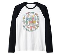 Disciple du Christ Joli Verset biblique Affirmations chrétiennes Manche Raglan