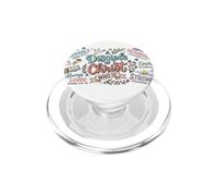 Disciple du Christ Religieux Verse Bible Affirmations PopSockets PopGrip pour MagSafe