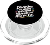 Discipline Do It Anyway - PopSockets PopGrip pour MagSafe