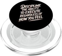 Discipline Do It No Matter How You Feel - PopSockets PopGrip pour MagSafe