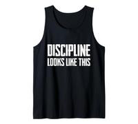 Discipline Looks Like This Débardeur