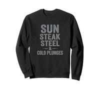 Discipline Sportive Sun Steak Steel Cold Plunge Sweatshirt