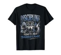 Disciplinez la Douleur d'aujourd'Hui, Faites l'entraînement Power Wolf Pack de Demain T-Shirt
