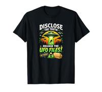Disclose The Truth Release UFO Files Alien Humor T-Shirt