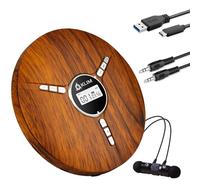 Discman Lecteur CD Portable - Batterie Intégrée - CD-R CD-RW MP3 - Voiture