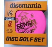 Discmania Active 3 Disc Set Golf Adulte Unisexe, Blanc,Bleu Clair, Taille Unique
