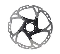 Shimano Slx M7000 Rt76 6b Brake Disc Noir,Argenté 180 mm Black / Silver
