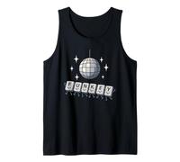 Disco Ball Keyboard Joke Developer Humour Funky Code Dance Débardeur