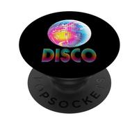 Disco Ball Musique Danse PopSockets PopGrip Adhésif