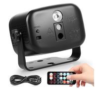 Disco boule lumière de fête, Lumière disco contrôlée par la musique avec 60 motifs Stroboscope, Mini boule disco LED pour enfants avec télécommande pour anniversaire, mariage, karaoké, soirée