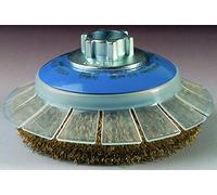 Disco cónico Ondulado con Guarda HS Diam. 100 Acero Inox 0,30 Rosca M14