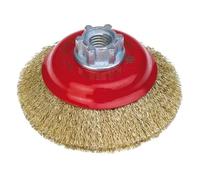 Disco Cónico Ondulado HS Diam. 85 acero Inoxidable 0,30 Rosca M14