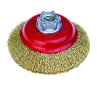 Disco Cónico Ondulado HS Diam. 85 acero latonado 0,30 Rosca M14