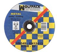 Disco Corte Abrasivo Metal 230x3,2x22 mm.