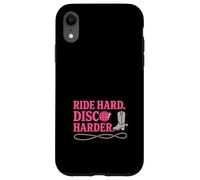 Disco Cowgirl Western Bachelorette Cowgirl Party Bride Tribe Coque pour iPhone XR