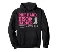 Disco Cowgirl Western Bachelorette Cowgirl Party Bride Tribe Sweat à Capuche