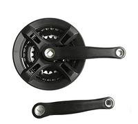 Disco de bielas de 3 chips para bicicleta de montaña, 26 pulgadas, 42T, Universal, reduce el peso, piñón de bicicleta, manivela con orificio rombo