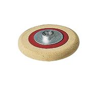 DISCO DE FIELTRO CON BRIDA ROSCADA M 14, 125 Ø