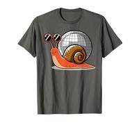 Disco Escargot amusant Groovy Slow Party Animal T-Shirt
