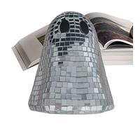 Disco Ghost Decor, ABS, Glass Halloween Table Center | Haloween Ghost for Outdoor Indoor, trendy spooky decor piece for retro Halloween party and fantomatic display