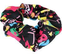 Disco Haaraccessoire Retro 80s Karneval Haarband Party Vintage Stil Scrunchie