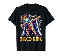 Disco King Costume 70s 80s Dance Parties Disco Man Dabbing T-Shirt