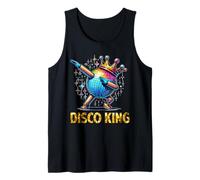 Disco King Costume 70s Dance Parties LED Disco Light Dabbing Débardeur