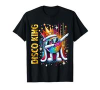 Disco King Vintage 70s 80s Dance Parties Disco Ball Dabbing T-Shirt