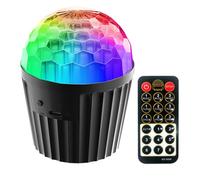 Disco Light Lamp, Led Party Spotlight, Remote Controlled Stage Projector, Multi Mode Strobe Patterns, Rotating Color Effects, Perfect for Club Shows, Home Events, Dance Floors, Rooms 2.24x3.94 Inches
